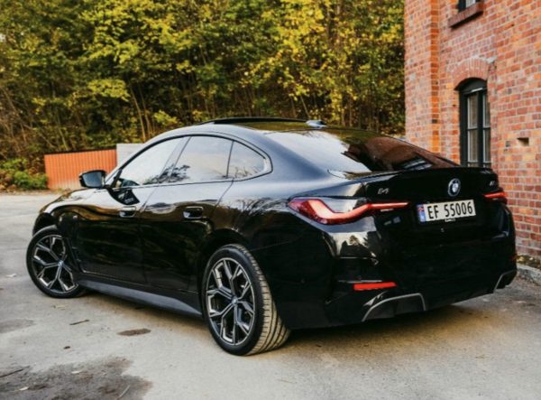 2023 BMW I4 M50 SUPERCHARGED M-SPORT LAZER H.FESTE H&K BSI 4 ÅR 544HK 20000KM